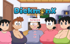 【同人SLG/汉化/动态】盯裆猫重制v1.2d AI版【PC+安卓/1.08G/更新】DickmonX Remake [v1.2d]